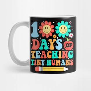 100Th Day Of School Teacher Kids 100 Days Of Teaching Mug